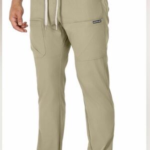 MultiPants - High Stretch Multi-pocket Durable Cargo Pants (XL/Long, Beige)